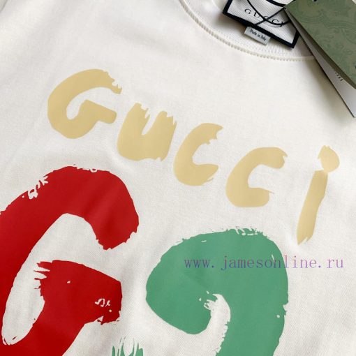 Style Number D728Gucci Logo Printed Short Sleeved ShirtExquisite Logo IdentificationOriginal Fa d0v9qdzn - Image 6