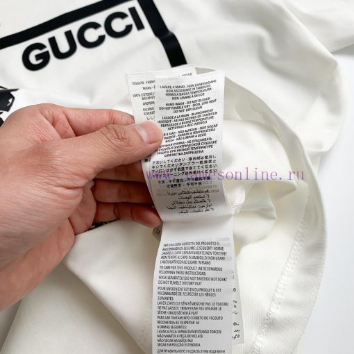 Style Number D729Gucci Logo Printed Short Sleeved ShirtExquisite Logo IdentificationOriginal Fa ixx7j0fd - Image 13