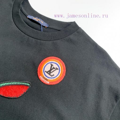 Style Number D732Louis Vuitton LV Logo Embroidered Short Sleeved ShirtExquisite Logo Identifica ko7cnok6 - Image 5