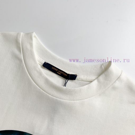 Style Number D736Louis Vuitton LV Logo Printed Short Sleeved ShirtExquisite Logo Identification o1hrgx92 - Image 4