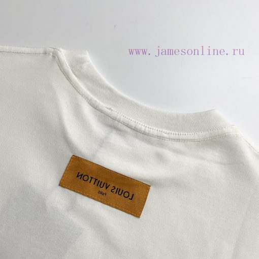 Style Number D736Louis Vuitton LV Logo Printed Short Sleeved ShirtExquisite Logo Identification o1hrgx92 - Image 7
