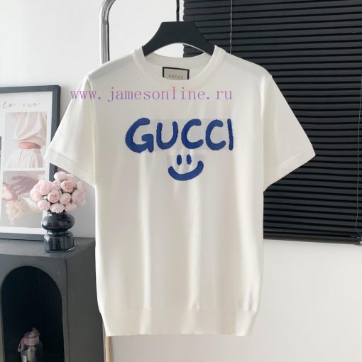 Style Number W521Gucci Sweaters Round Neck Short Sleeves High-quality Italian Imported Fabric F rkfpwbee