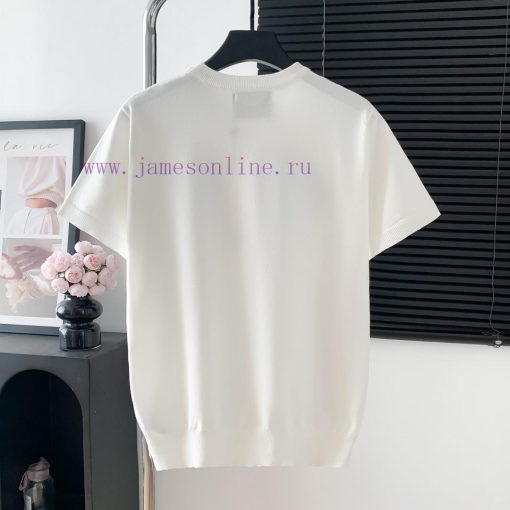 Style Number W521Gucci Sweaters Round Neck Short Sleeves High-quality Italian Imported Fabric F rkfpwbee - Image 3
