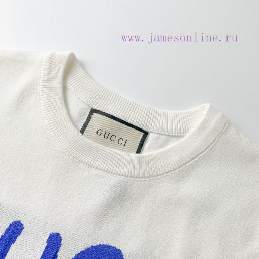 Style Number W521Gucci Sweaters Round Neck Short Sleeves High-quality Italian Imported Fabric F rkfpwbee - Image 5