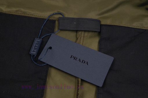 Prada Early Autumn Bright Cotton Workwear Five Quarter Pants Side Organ Patch Pocket With Multi 2urxfyvn - Image 4
