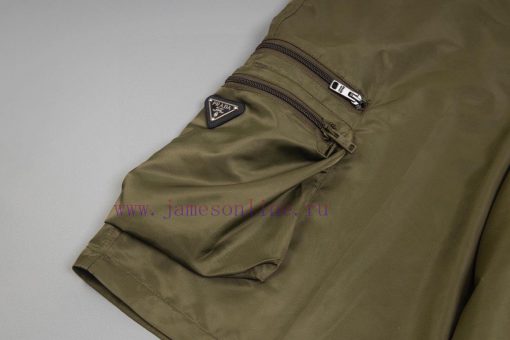 Prada Early Autumn Bright Cotton Workwear Five Quarter Pants Side Organ Patch Pocket With Multi 2urxfyvn - Image 9