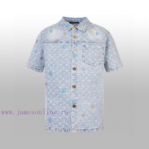 LV Louis Vuitton Early Autumn Runway Denim Jacket By JJ Lin The Same LV Louis Vuitton X Tyler C g8fx6bzq - Image 2