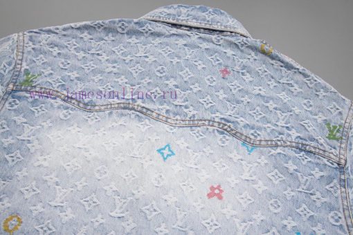 LV Louis Vuitton Early Autumn Runway Denim Jacket By JJ Lin The Same LV Louis Vuitton X Tyler C g8fx6bzq - Image 6