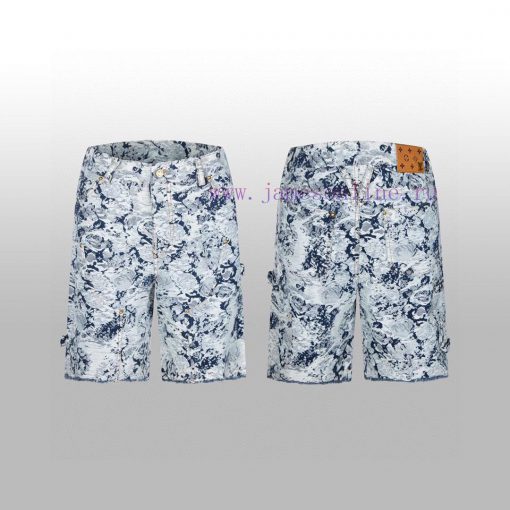 Virgil The Designer Of LV Louis Vuitton's New Denim Five Quarter Pants Participated In The Fina z93upqnu - Image 4