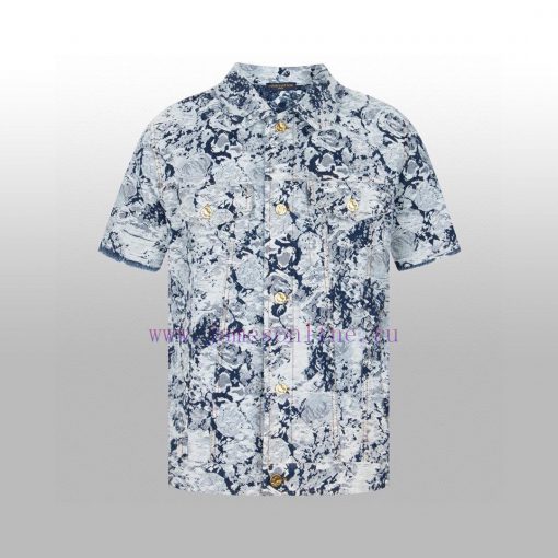 Virgil The Designer Of LV Louis Vuitton's New Denim Jacket Participated In The Final Season. Th 3usav2nc - Image 2