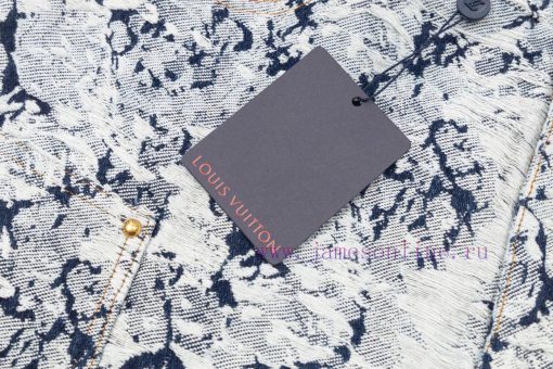 Virgil The Designer Of LV Louis Vuitton's New Denim Five Quarter Pants Participated In The Fina z93upqnu - Image 5