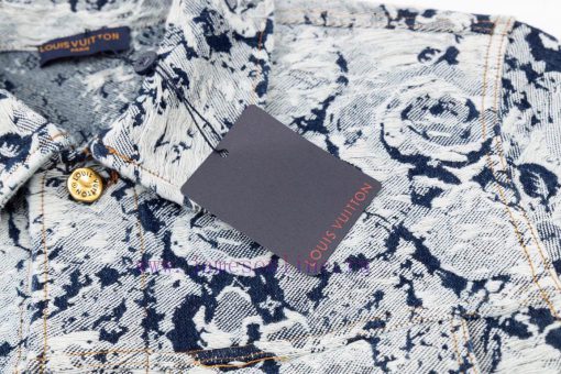 Virgil The Designer Of LV Louis Vuitton's New Denim Jacket Participated In The Final Season. Th 3usav2nc - Image 5