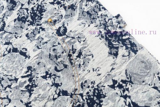 Virgil The Designer Of LV Louis Vuitton's New Denim Five Quarter Pants Participated In The Fina z93upqnu - Image 9