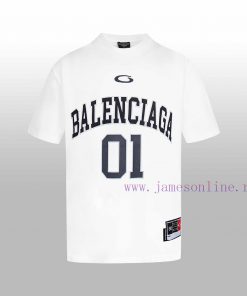 BALENCIAGA Embroidered Logo Couple's Short T One Hundred Views That Don't Get Tired Of High End a3wt9eem