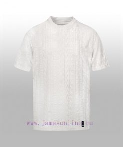 Fendi's Early Spring New Short Sleeved MJ Co Branded Original Open Molded Jacquard Fabric With r16tfhda