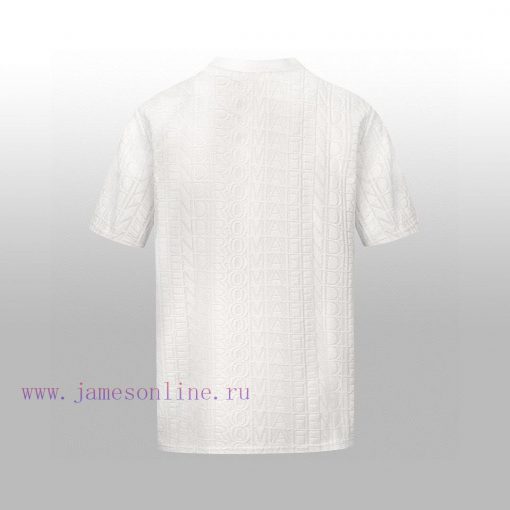 Fendi's Early Spring New Short Sleeved MJ Co Branded Original Open Molded Jacquard Fabric With r16tfhda - Image 3