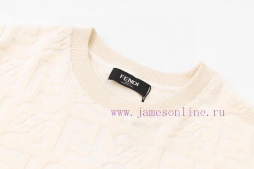Fendi Early Spring New T Original Open Mold Jacquard Fabric Black Small Button Label Perfect De nwgvoshy - Image 6