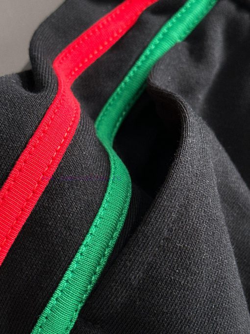 GUCCI 2025 New Men's And Women's Daily Commuting Essential Red And Green Striped Ribbon Splicin 1utno335 - Image 8