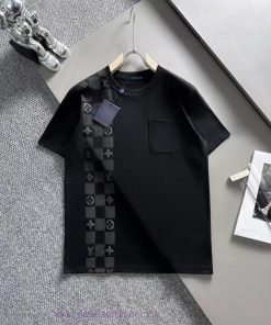 Arrived The Next DayLV Donkey Home 2025 New Original Fabric Splicing Pocket Vertical Pattern Fo 502x3zzt