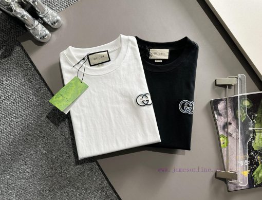 Arrived The Next DayGUCCI 2025 New Two Sleeve Plush Letter Logo Chest Double G Embroidered Men' h9d1qhv4 - Image 10