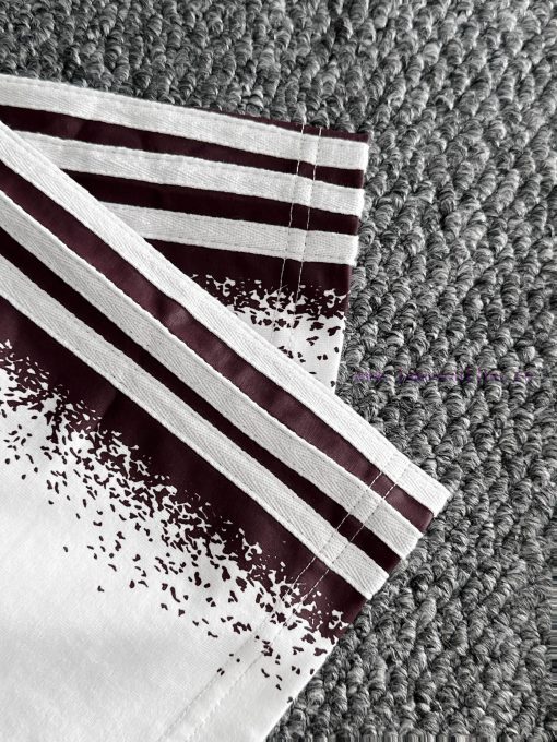 Arrived The Next DayGUCCI 2025 New Patch Pocket Three Bar Striped Ribbon Splicing Dark Print Em zx97z898 - Image 8