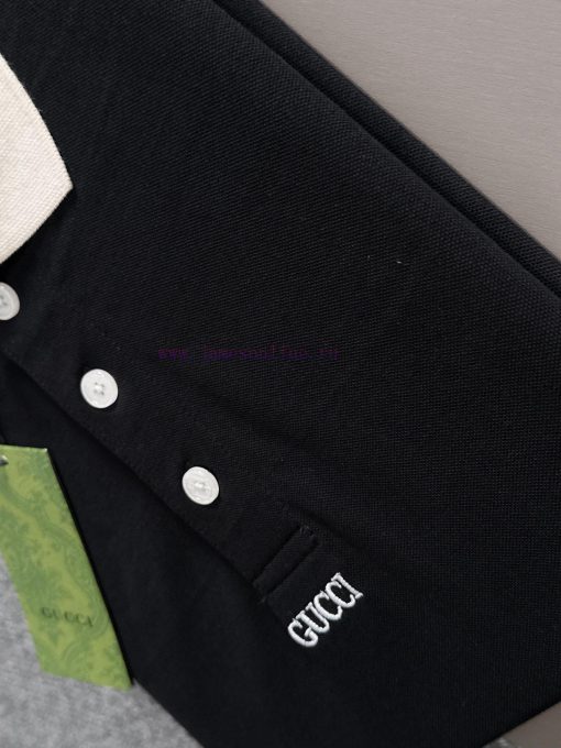 Arrived The Next DayGUCCI 2025 New Red And Green Ribbon Splicing Sleeves High-density Embroider c4t0qqcv - Image 6