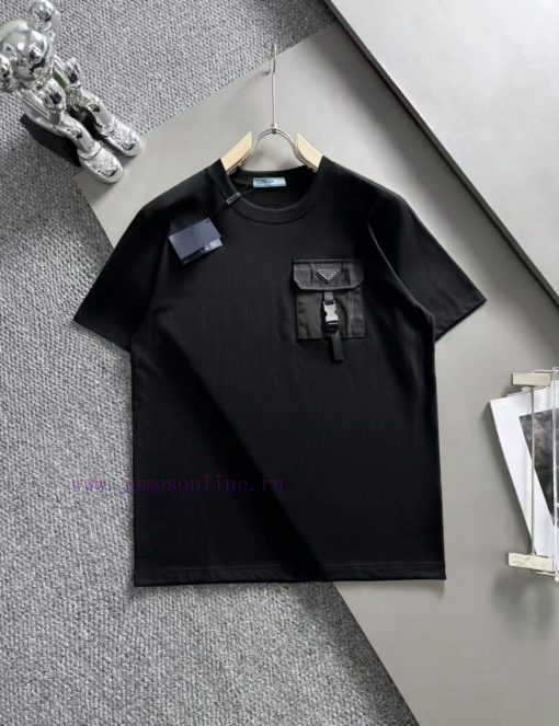 Arrived The Next DayPRADA 2025 New Custom Woven Pocket Lock Buckle Interlocking Triangle Leathe dy8djqgq - Image 2
