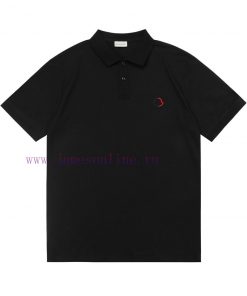 Moncler Mask 2025 New Style Color Contrasting Simple Embroidered Small Logo Unisex Casual Polo lmxcf7ku