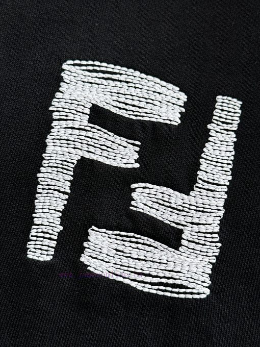 Arrived The Next DayFENDI 2025 New Irregular Thread Double F Letter Logo Back Fleece Monster Me 2tbhv6ll - Image 6