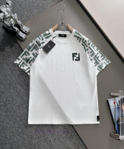 Arrived The Next DayFENDI 2025 New Irregular Thread Double F Letter Logo Back Fleece Monster Me infeo46m