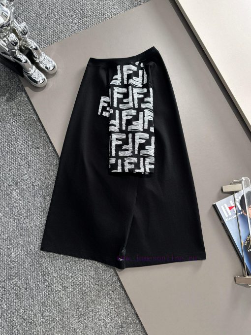 Arrived The Next DayFENDI 2025 New Irregular Thread Double F Letter Logo Back Fleece Monster Me 2tbhv6ll - Image 7