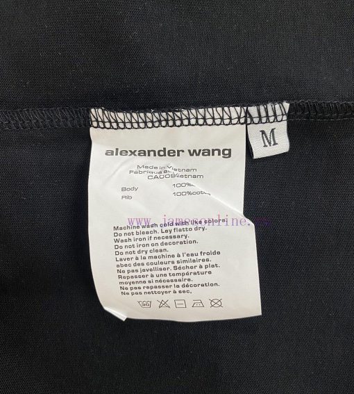 AW King's New Short Sleeved T-shirtThe Original Collar With The Same Color Foam Font Fabric Is 14qlxl3v - Image 8