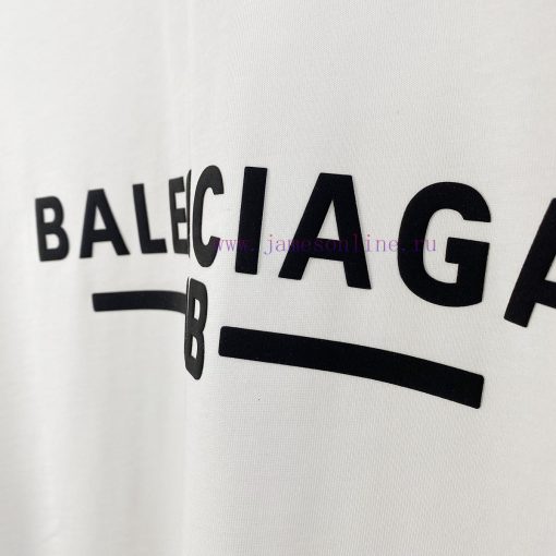 High Quality BALENCIAGA Paris 25ss New Short Sleeved T-shirtThe Fabric Is Made Of High Weight F ka12veso - Image 6