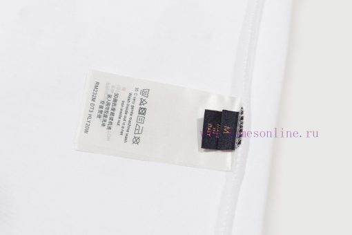 Louis Vuitton LV 2025ss New Hand-painted Splashed Ink Couple Casual Short Sleeved T-shirtThe Mo 7ahh8e91 - Image 11