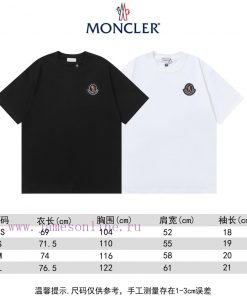 8604 ️MONCLER Mouth Covering EmbroideryExquisite Logo UpgradeOriginal Fabric Official Short Sle kb79glhx