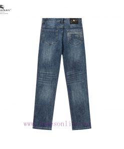 941 Burberry 25ss Early Spring Printed Letter Jeans Combine Retro Style With Fashion Leading Th 96zzo37i