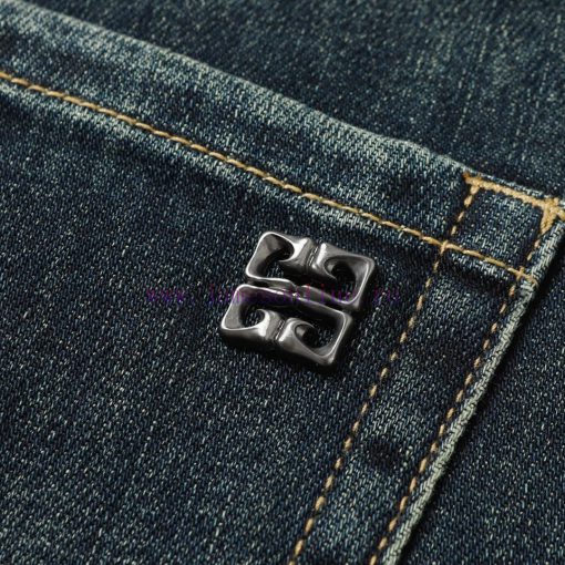 991 Glvenchy Givenchy 25ss Early Spring Solid Color JeansOriginal Single Explosive Denim Jeans h0u4kl1r - Image 8