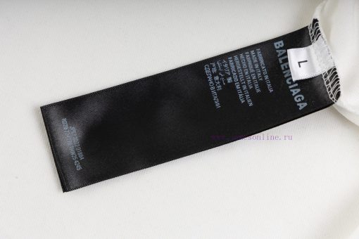 Style Number Z14Paris Double B Incomplete Letter Printed Round Neck Short SleeveBALENCIAGA Offi c7a2az3w - Image 12