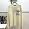 Style Number R059Louis Vuitton's New Mirrored Letter Logo Inlaid Knit SweaterUsing High-quality d9ntpmg3