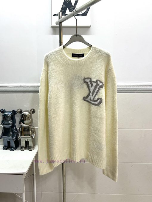 Style Number R059Louis Vuitton's New Mirrored Letter Logo Inlaid Knit SweaterUsing High-quality d9ntpmg3