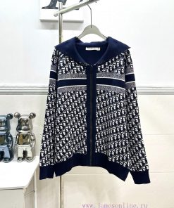Style Number R023Dior Classic Old Flower Double Sided Wear Wool Cashmere Hooded Cardigan CoatTh lgt0h948