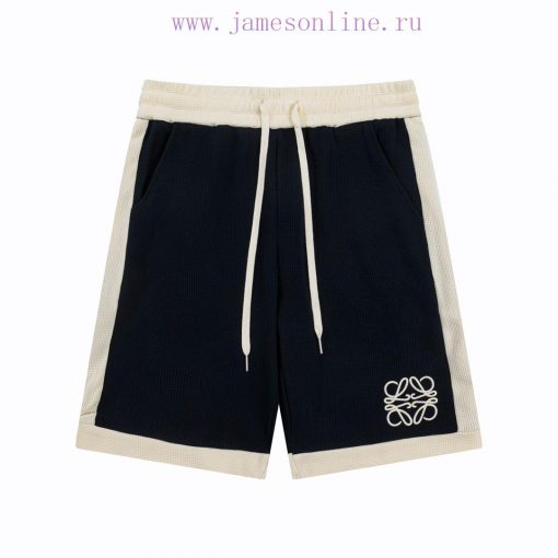 ️LOEWE Splicing Embroidered Pentagram Pants With High Quality Waffle Fabric Super Texture Comfo cc9jrxuu