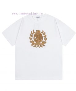 ️Burberry Wheat Crown Ten Thousand Needles Embroidery 🪡Large Logo Classic Logo Printing Exquisi bhk55rbw