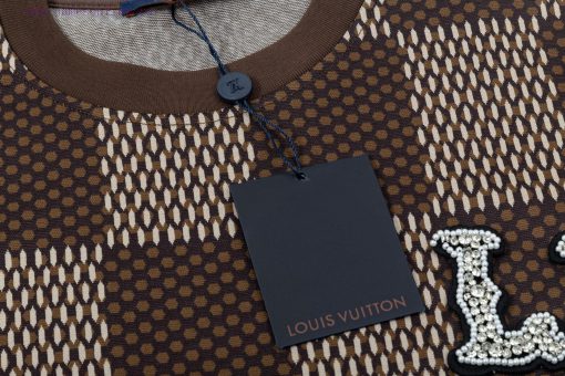 ️  Louis Vuitton Pearl Letter Checkerboard PatternExquisite Upgrade Of The Large Logo Logo Insp v5hpjta2 - Image 4