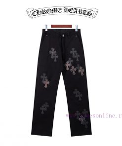 Original Order Number K056New Chrome Hearts | Kroheart Black Brown Camouflage Cross Patch Leath mb9eymjt