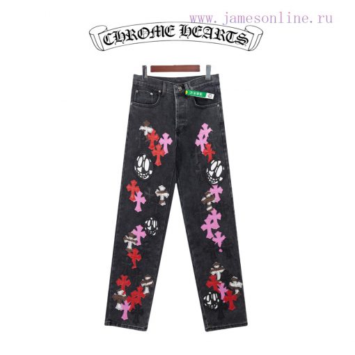 Original Order Number K057New Chrome Hearts 丨 CH Croheart Tri Color Leather Face Mask Element R l6pqzhfu - Image 2