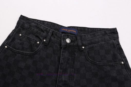 Original Order Number L078Newly Released Louis Vuitton Classic Black Checkerboard Gradient Wash vrnjhizk - Image 4