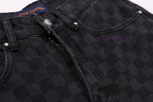 Original Order Number L078Newly Released Louis Vuitton Classic Black Checkerboard Gradient Wash vrnjhizk - Image 6