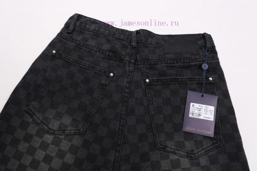Original Order Number L078Newly Released Louis Vuitton Classic Black Checkerboard Gradient Wash vrnjhizk - Image 7