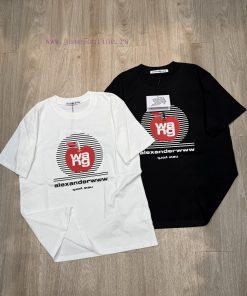 M171 Alexander Wang 25ss New Short Sleeved T-shirt In Stock M171SizeS M L Color White BlackUpda kaqjto6r